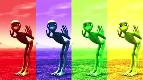 Alien dance | Dance song | Funny alien dance | Dame tu cosita | Green alien dance | Funny alien