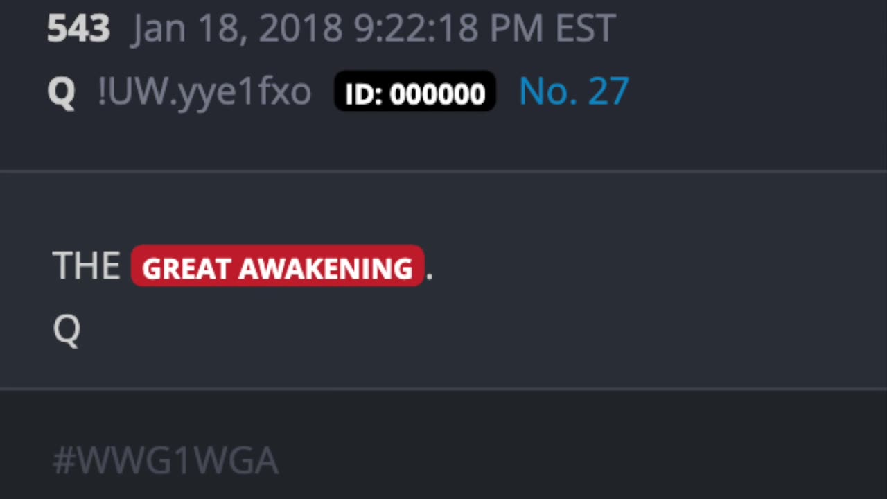 The Great Awakening