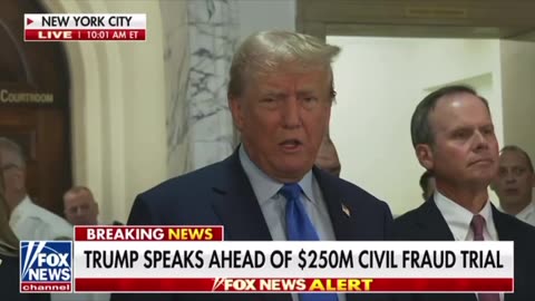 Trump Opening Statement in NY Courthouse While The World Is Watching