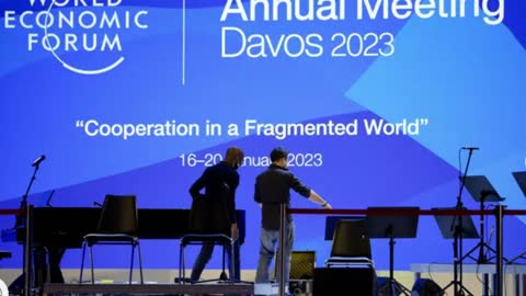 When academics come to Davos, conspiracy theories grow online