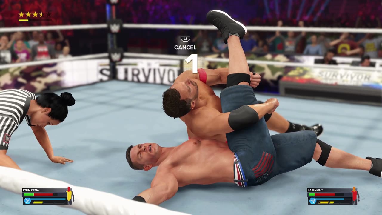 WWE 2K23: John Cena VS LA Knight