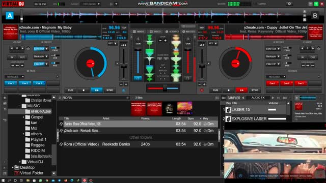 Virtual DJ scratch mini mix