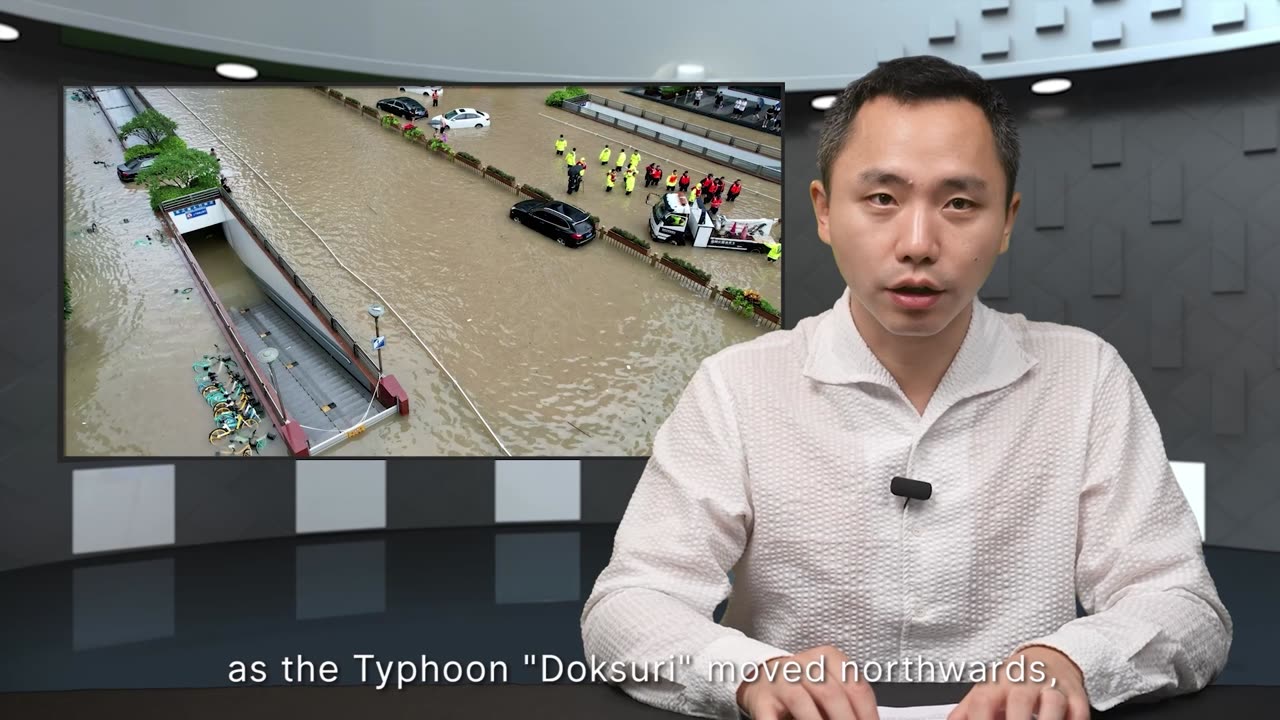 Typhoon Doksuri swept across China, causing casualty and displacement. | China Currents