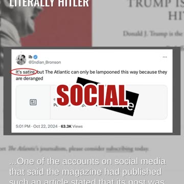Fact Check: The Atlantic Did NOT Publish Article Titled 'TRUMP IS LITERALLY HITLER'