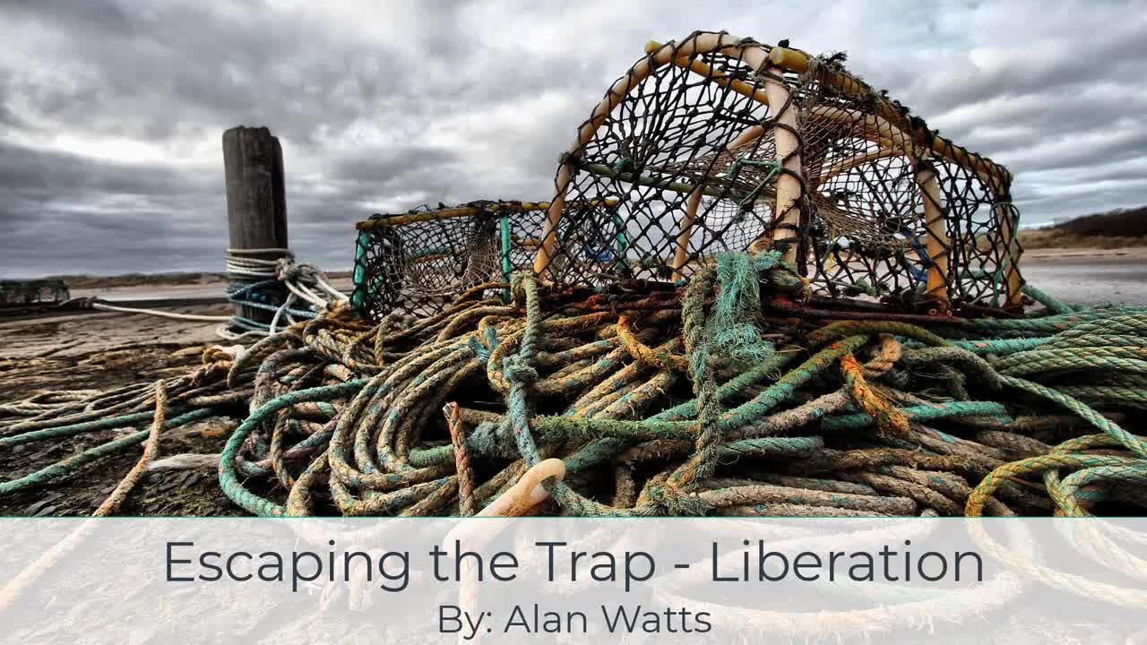 ALAN WATTS discusses Escaping the Trap and Liberation