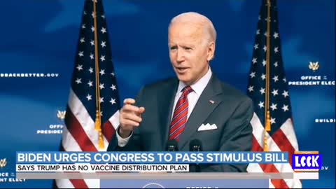Biden “Thinks ”Its Hard to Get Vaccine Out to People!