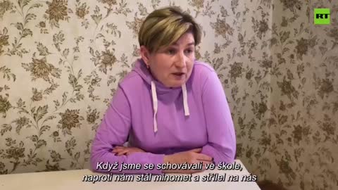 Obyvatelka Mariupolu o zločinech pluku Azov