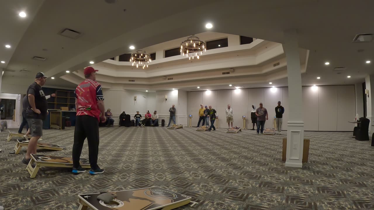 2.28.24 Sneaky Petes TCL cornhole switcholio, 2nd match