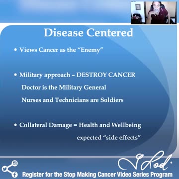 Cancer Is Not The Enemy