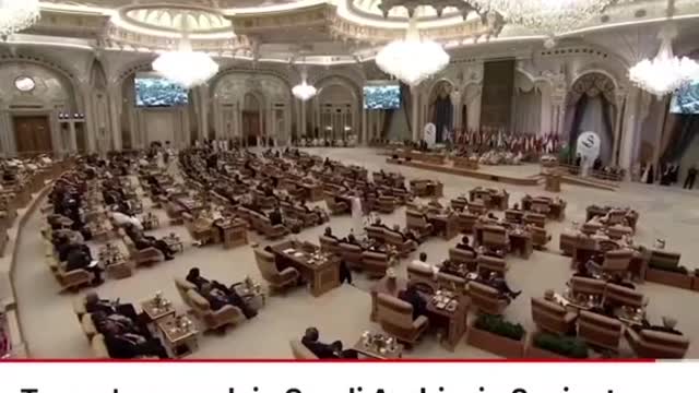 Trumps message of Peace and Love to the Muslim leaders.