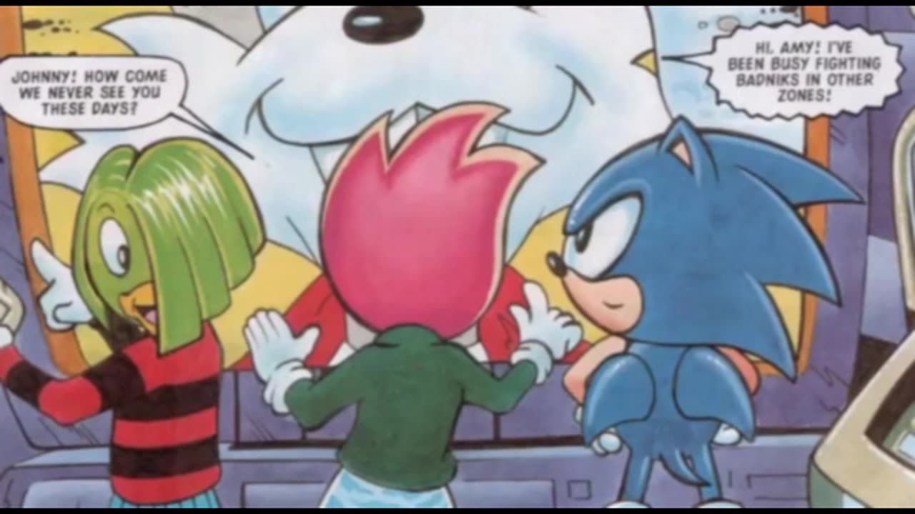 Newbie's Perspective Sonic the Comic Issue 122 Review