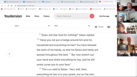 Zoom Prayer and Share Meeting - Jan.31/2024