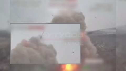 Insane Detonation of a Russian Tank or Something