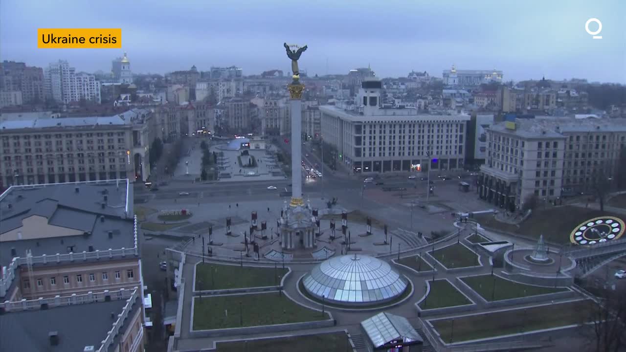 Ukraine Crisis: Air Raid Sirens Ring Across Kyiv