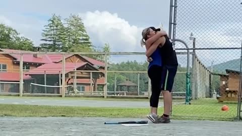 Guy Proposes to Girlfriend During Baseball Match (and Nearly Gets Hit)