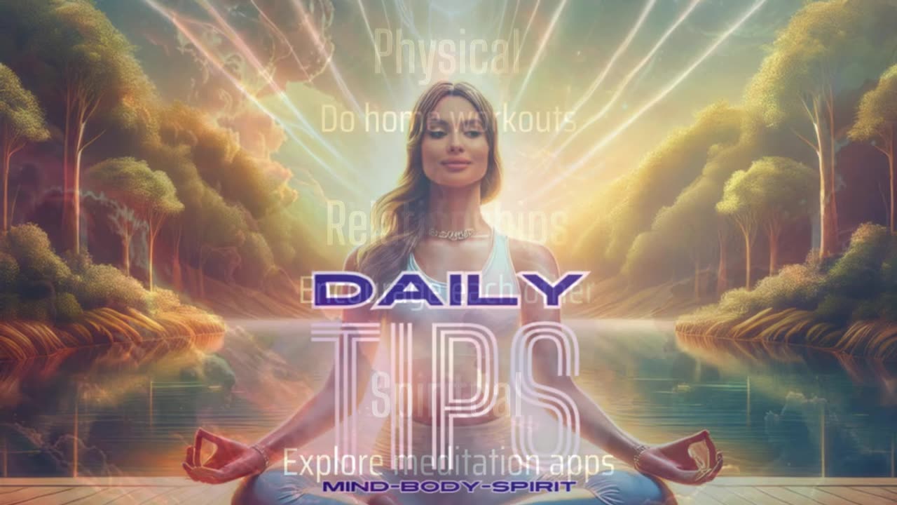 Daily Mind-Body-Spirit Tips 107