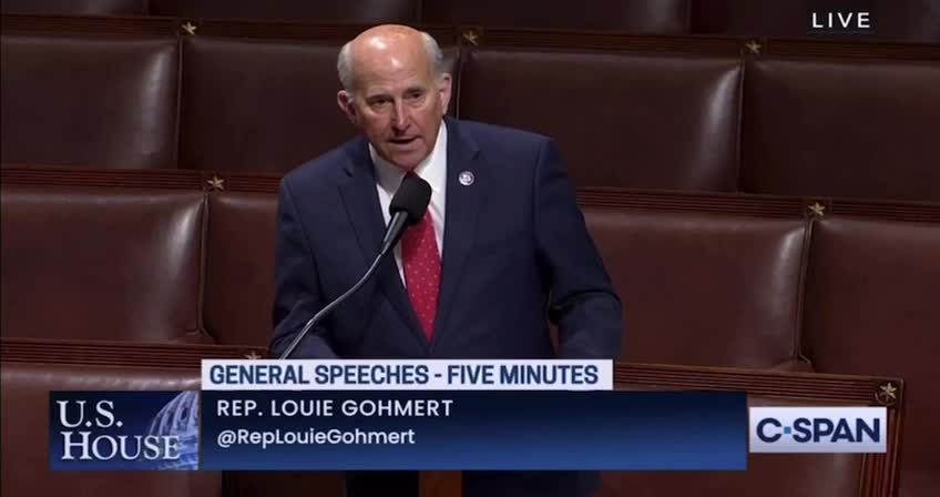 Lawless DOJ Caught Opening Rep. Louie Gohmert’s House Mail Before It Reaches His Office