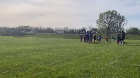 Baseball practice