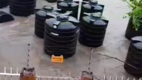 Heavy Floods Due To Intense Rains In The Capital Of Maputo In Mozambique (24.03.2024)