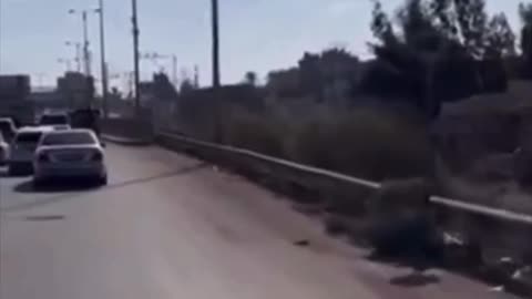 Israeli strike on refugee convoy in Gaza