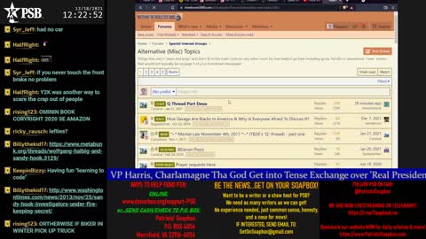 2021-12-17 23:00 EST - Crossing the Matrix: with Chris