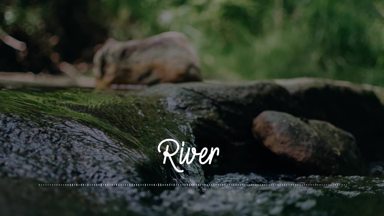 1 minute river sound effect.. relief stress..