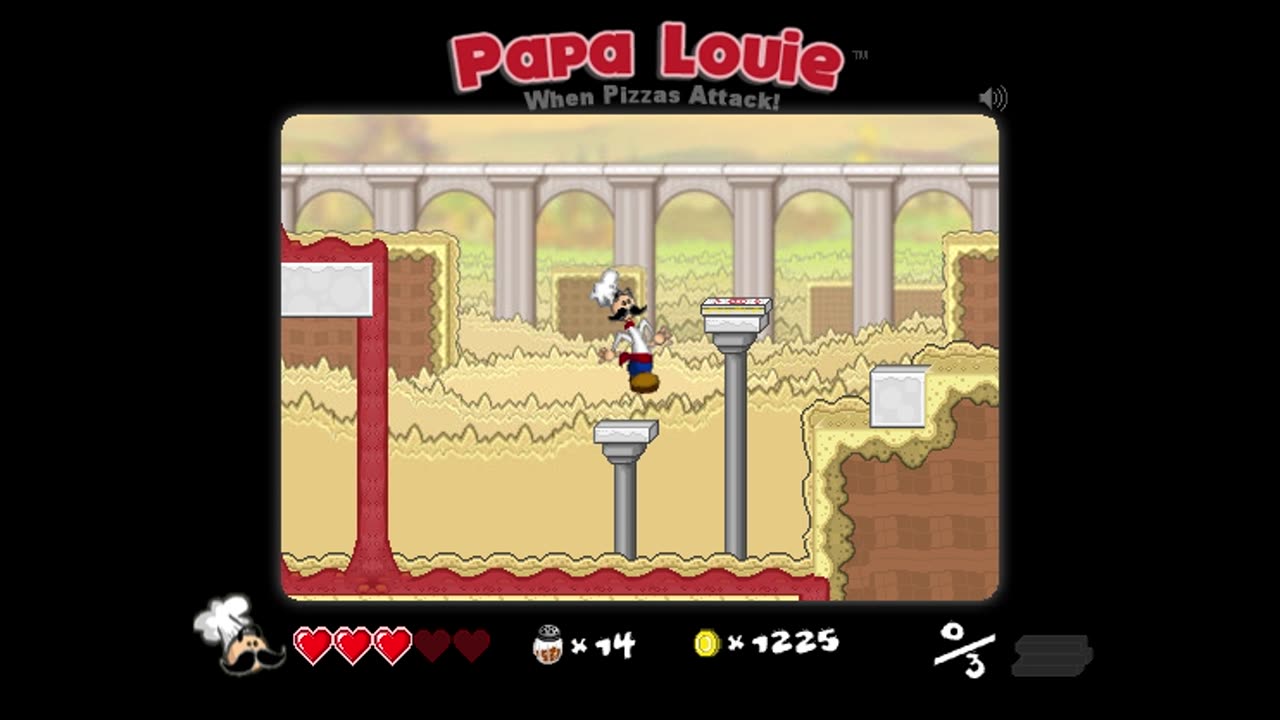 0229-Jugando: papa louie, nivel 7, (minijuego)