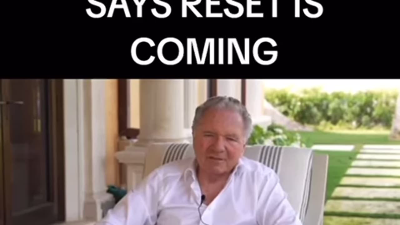 The Great Reset Coming Soon