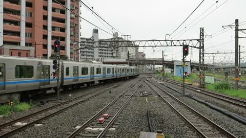 Afternoon train action