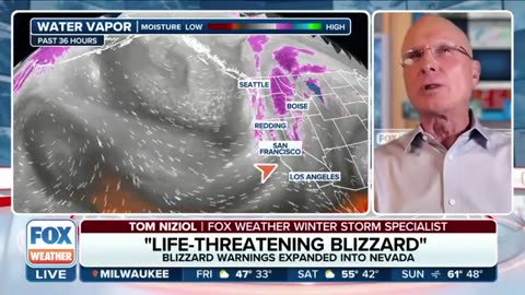 Life-Threatening Blizzard Out West Expected To Bring _Substantial Disruptions To Daily Life_