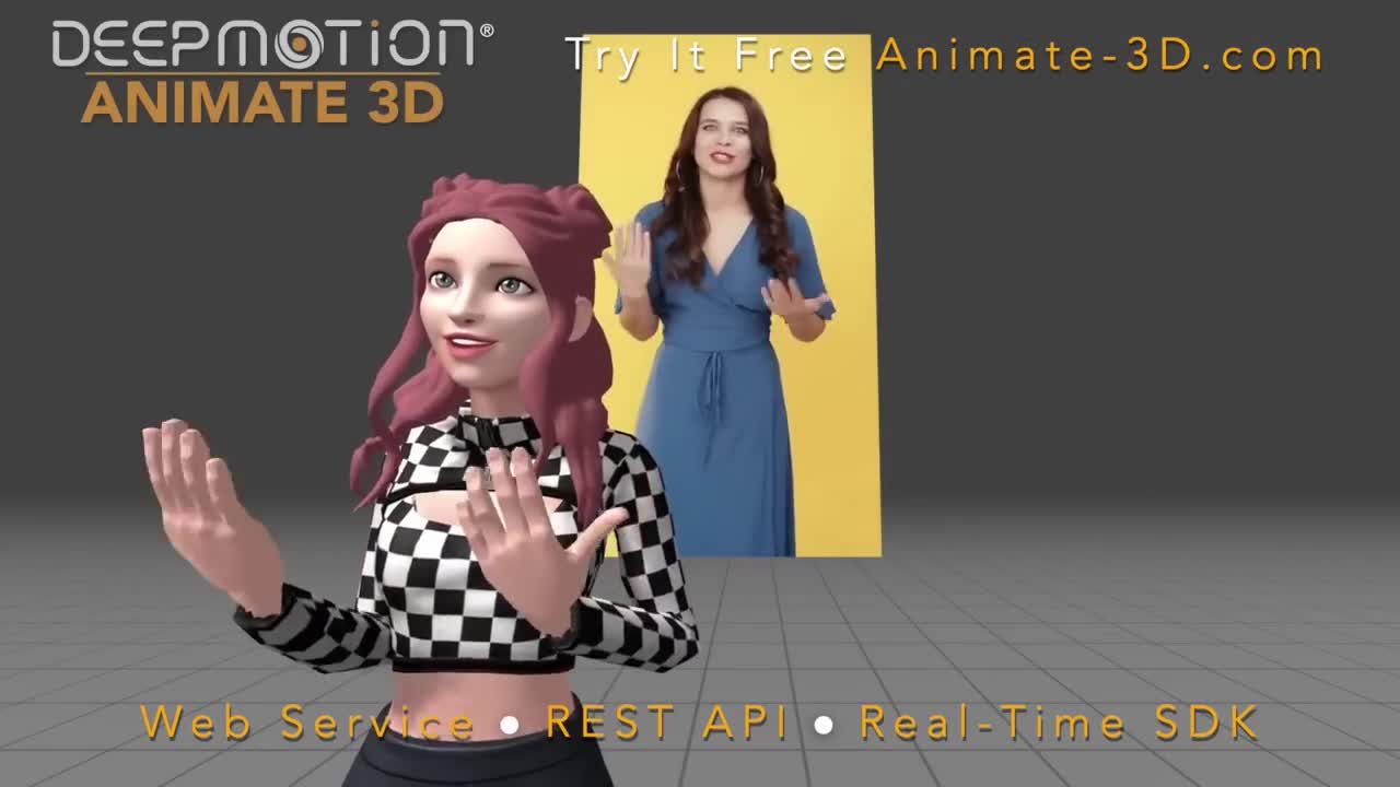 DeepMotion: Markerless Full-Body, Face & Hand Mocap + Rotoscope Editor | 3D Animation From Any Video