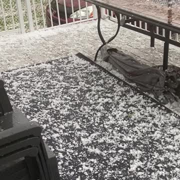 Storm is calming down