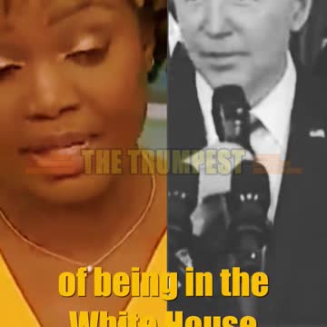 Biden's Press Sec lies, then Biden exposes it. #trend
