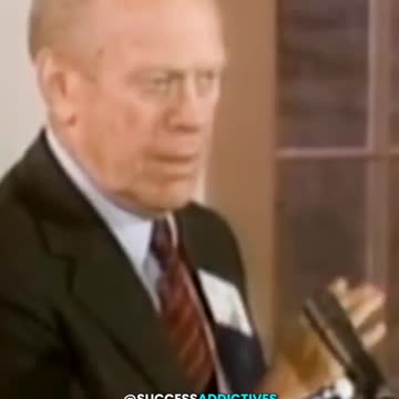 Gerald Ford Predicts How A Woman Will Become President!