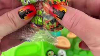 Packing School Lunch with CANDY Food (part 10) Satisfying Video ASMR! #asmr 🎃👻