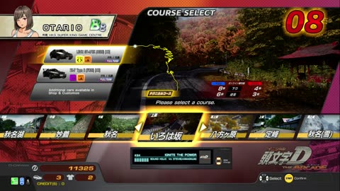 頭文字D THE ARCADE Initial D THE ARCADE DAC Gameplay Video 20211228