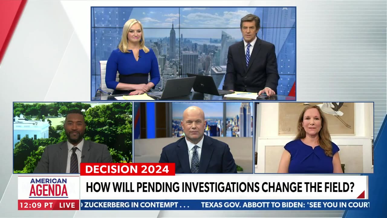 Matt Whitaker on American Agenda Part 4 - Newsmax 07.24.2023