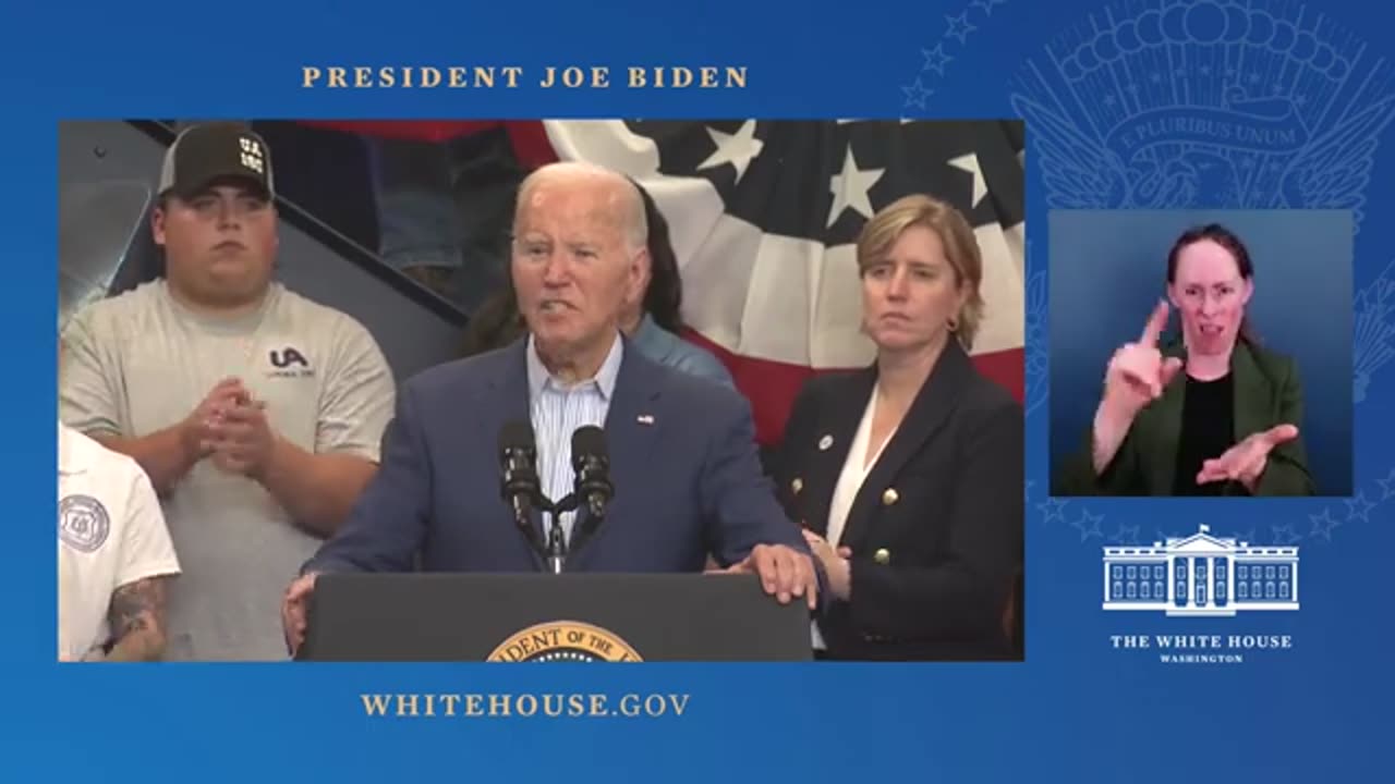 President Biden Delivers Remarks Discussing his Investing in America Agenda!!