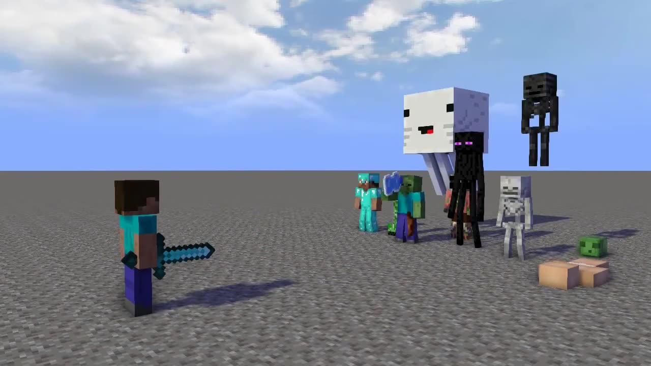 Steve vs The World Part 2 | Minecraft Animation