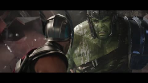 Thor vs hulk fight