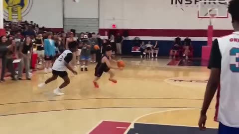 Rayasianboy Debut Highlights AAU bastketball game