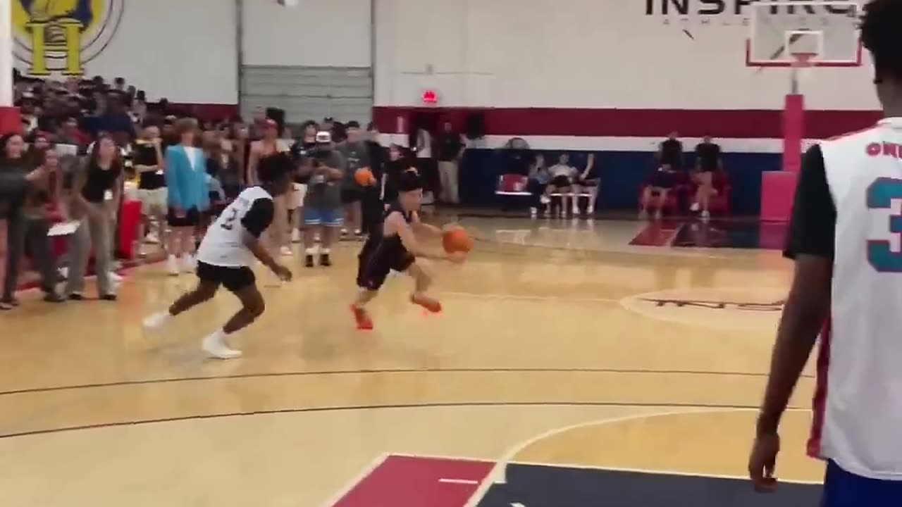 Rayasianboy Debut Highlights AAU bastketball game