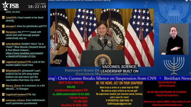 2021-12-01 17:00 EST - Freedom Rings: with Pamphlet Anon