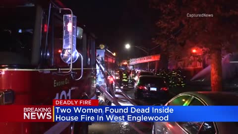 Two women found dead in West Englewood fire