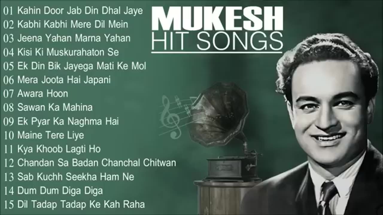 Hits of Mukesh - 1