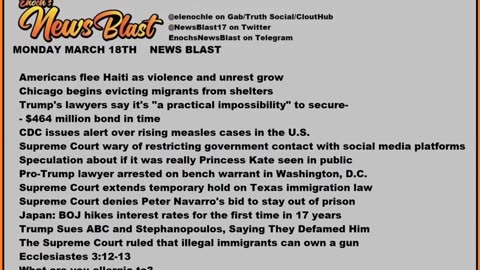 Enoch's News Blast