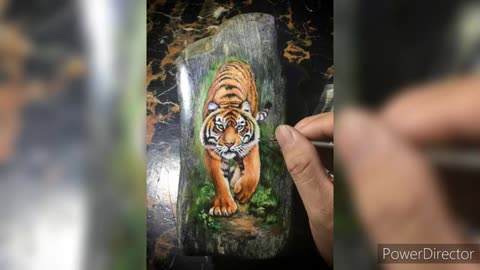 top 190+ beautiful and latest stone rock painting ideas