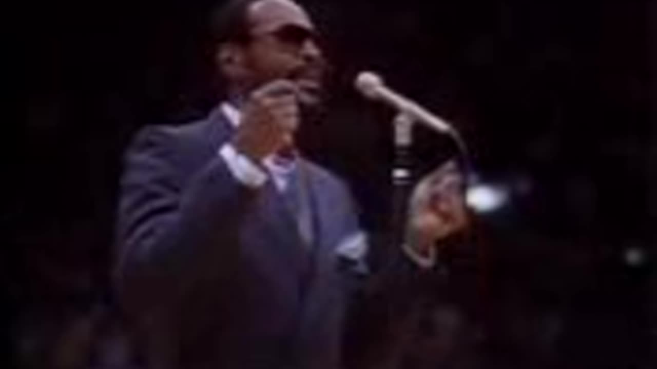 Marvin Gaye - National Anthem 1983 NBA All- Star Game ✨🇺🇲