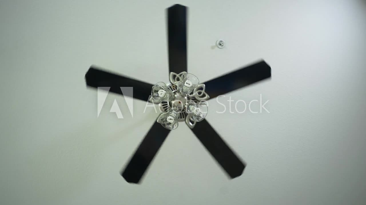 Leafless Overhead Fan Light Square Intelligence