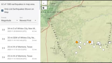 What's Going On With All The Earthquakes In Texas?